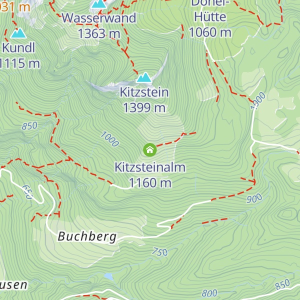 Map of Kitzsteinalm