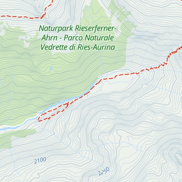 Map of Lahner Alm