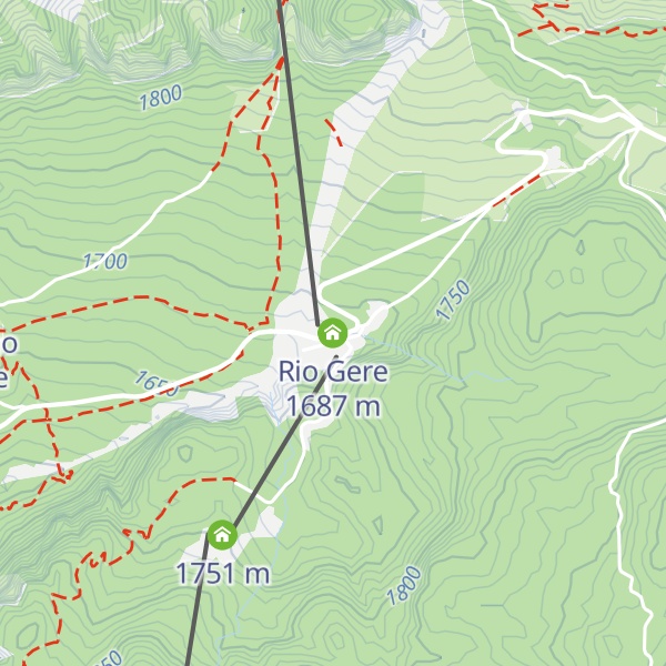 Map of Rio Gere