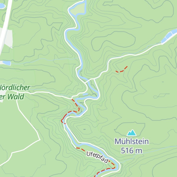 Map of Blockhütte Waldnaabtal