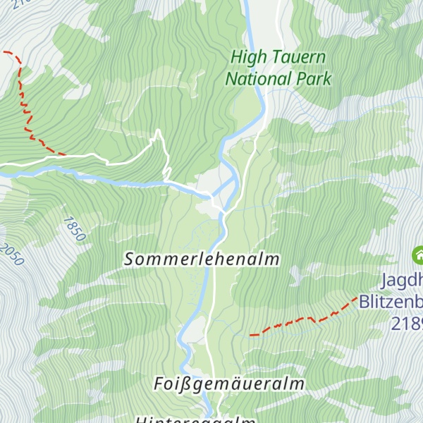 Map of Krimmler Tauernhaus