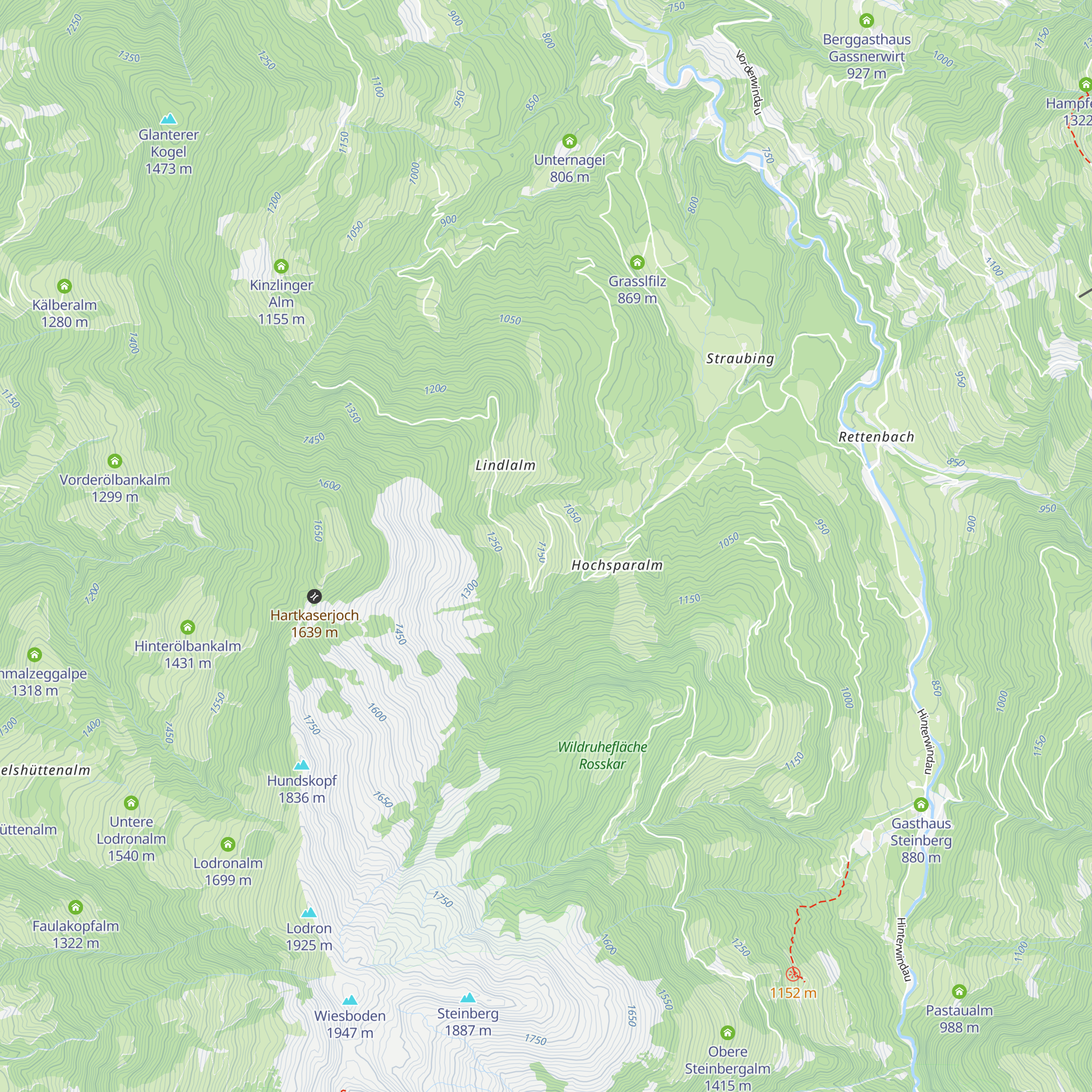 Scharlingtal map