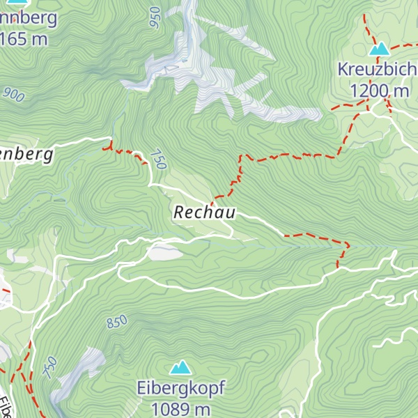 Map of Rechau