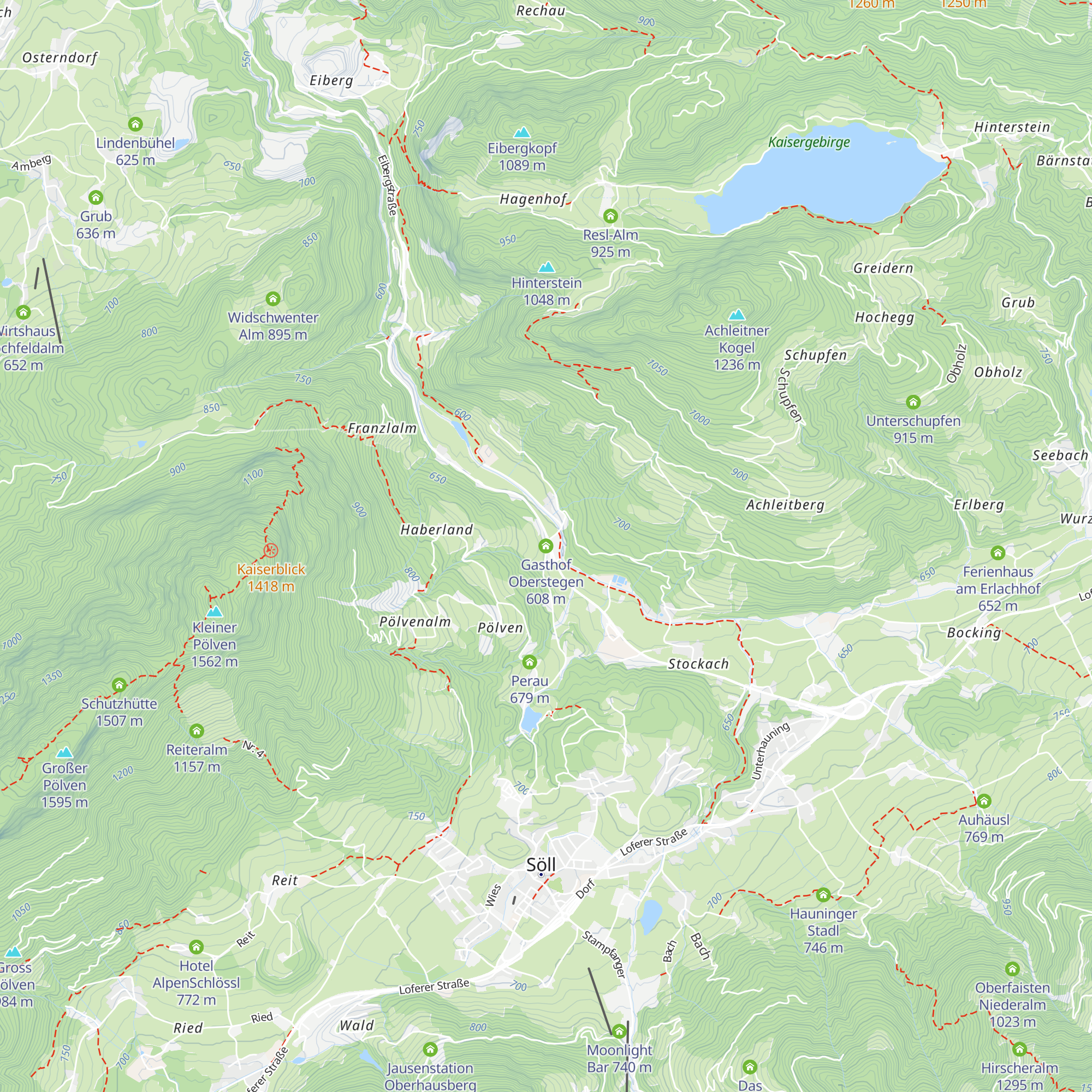 Gasthof Oberstegen map