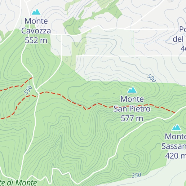 Map of Monte Termine