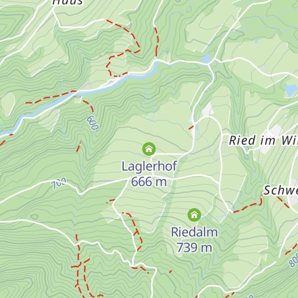 Map of Laglerhof