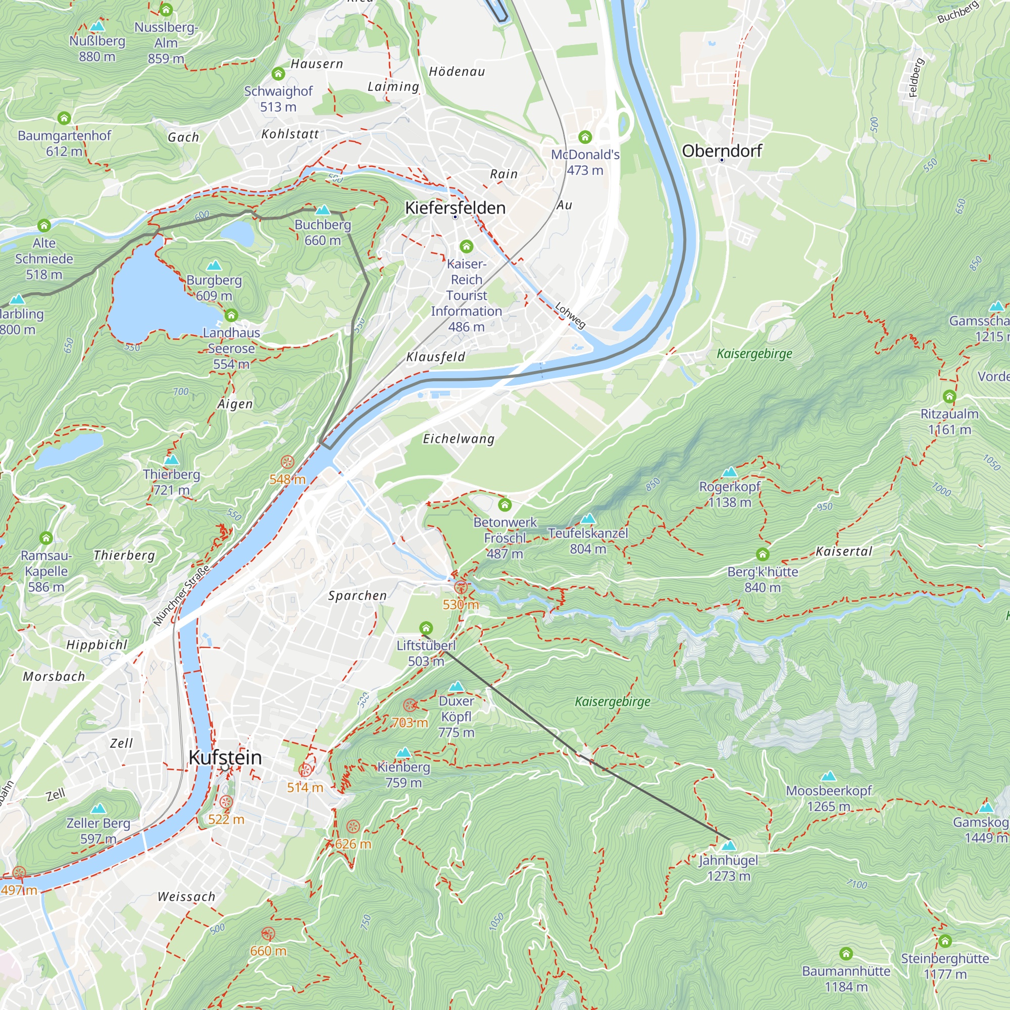 Betonwerk Fröschl map