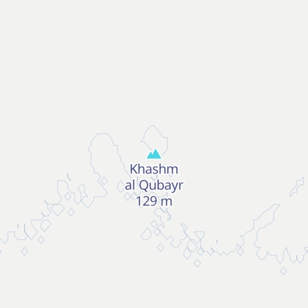 Map of Khashm al Qubayr