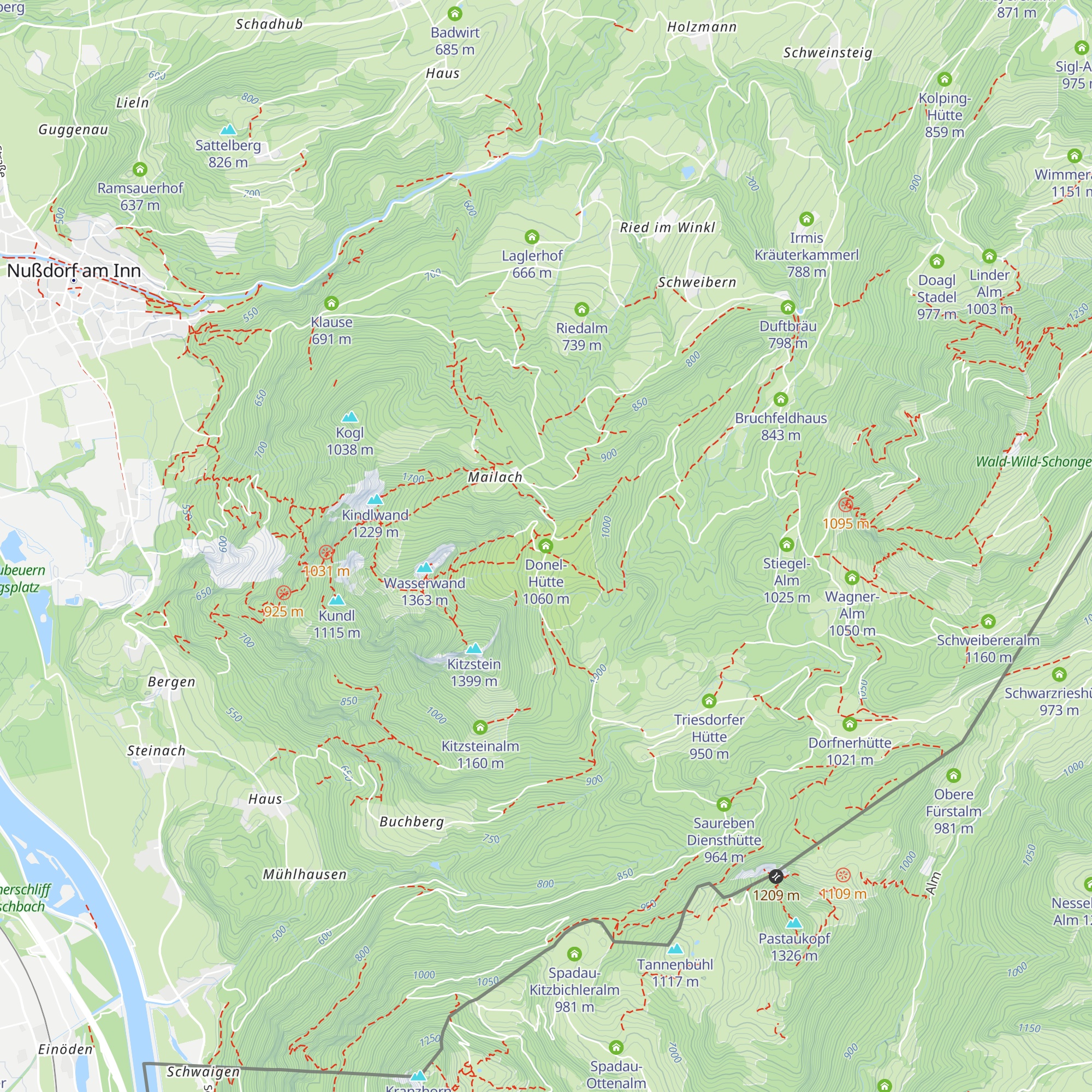 Donel-Hütte map
