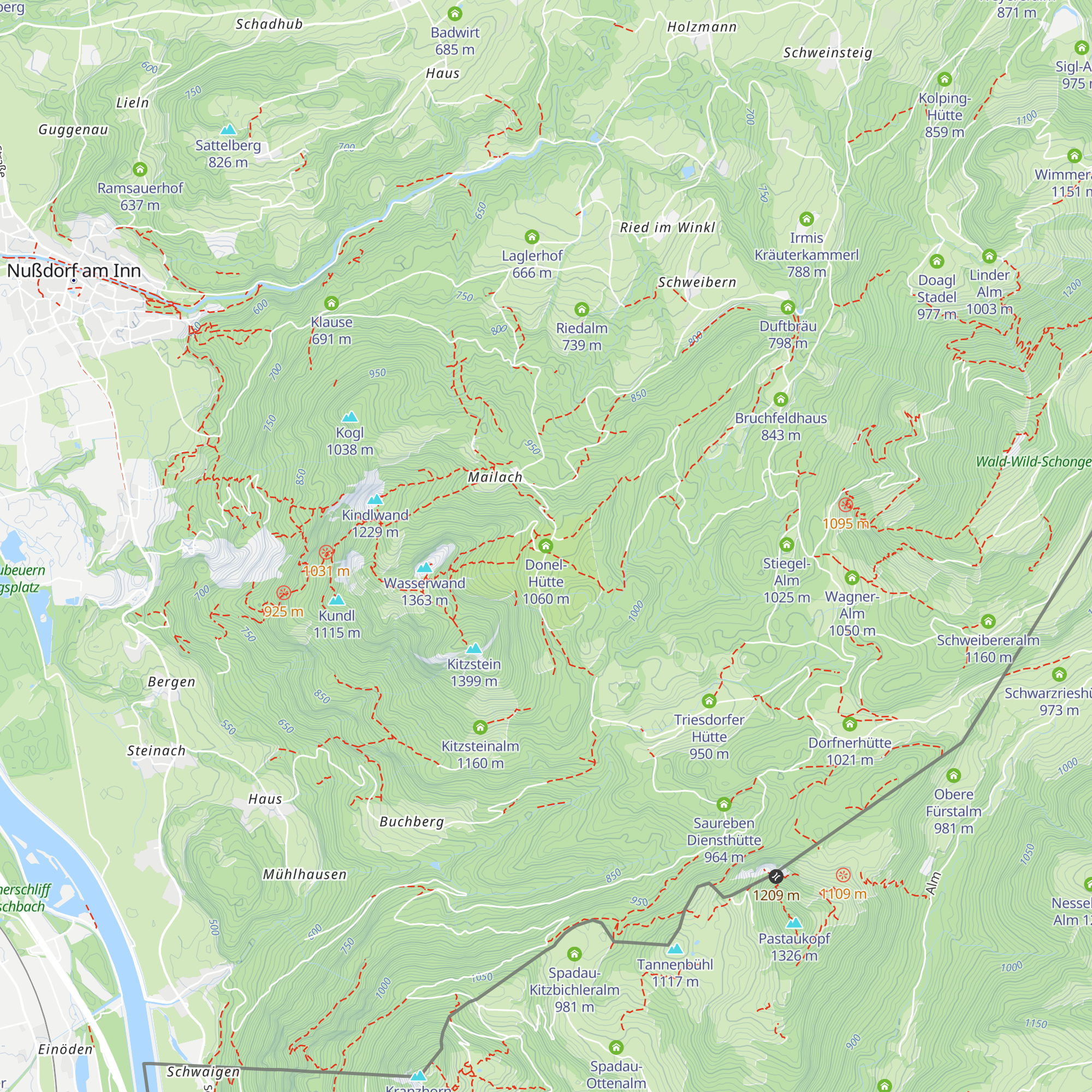 Donel-Hütte map