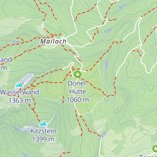 Map of Höhensteiger-Hütte