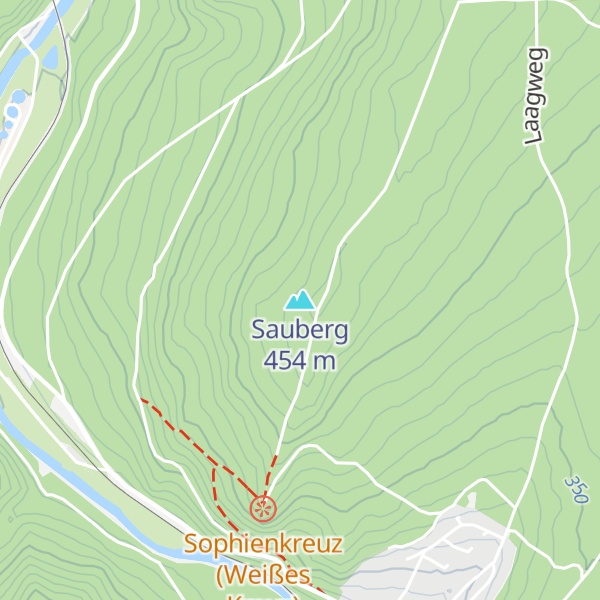 Map of Sauberg