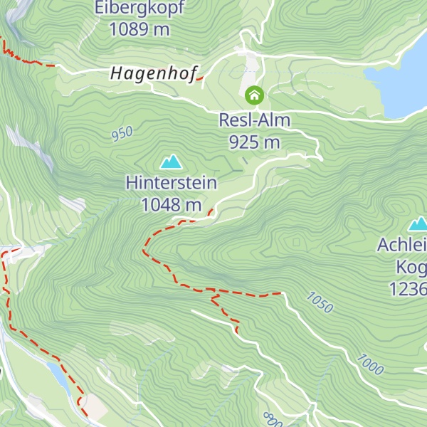 Map of Tischler Alm