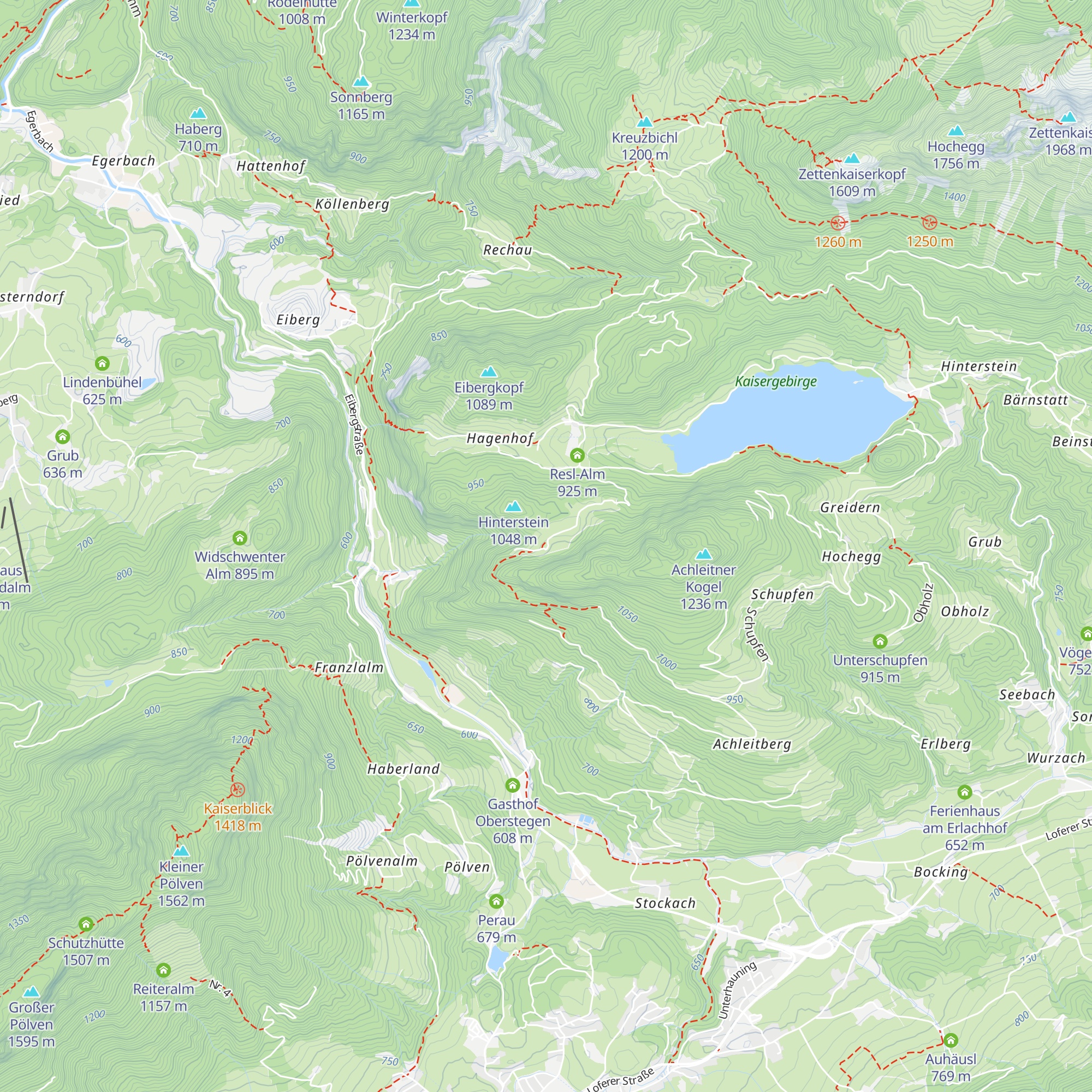 Tischler Alm map