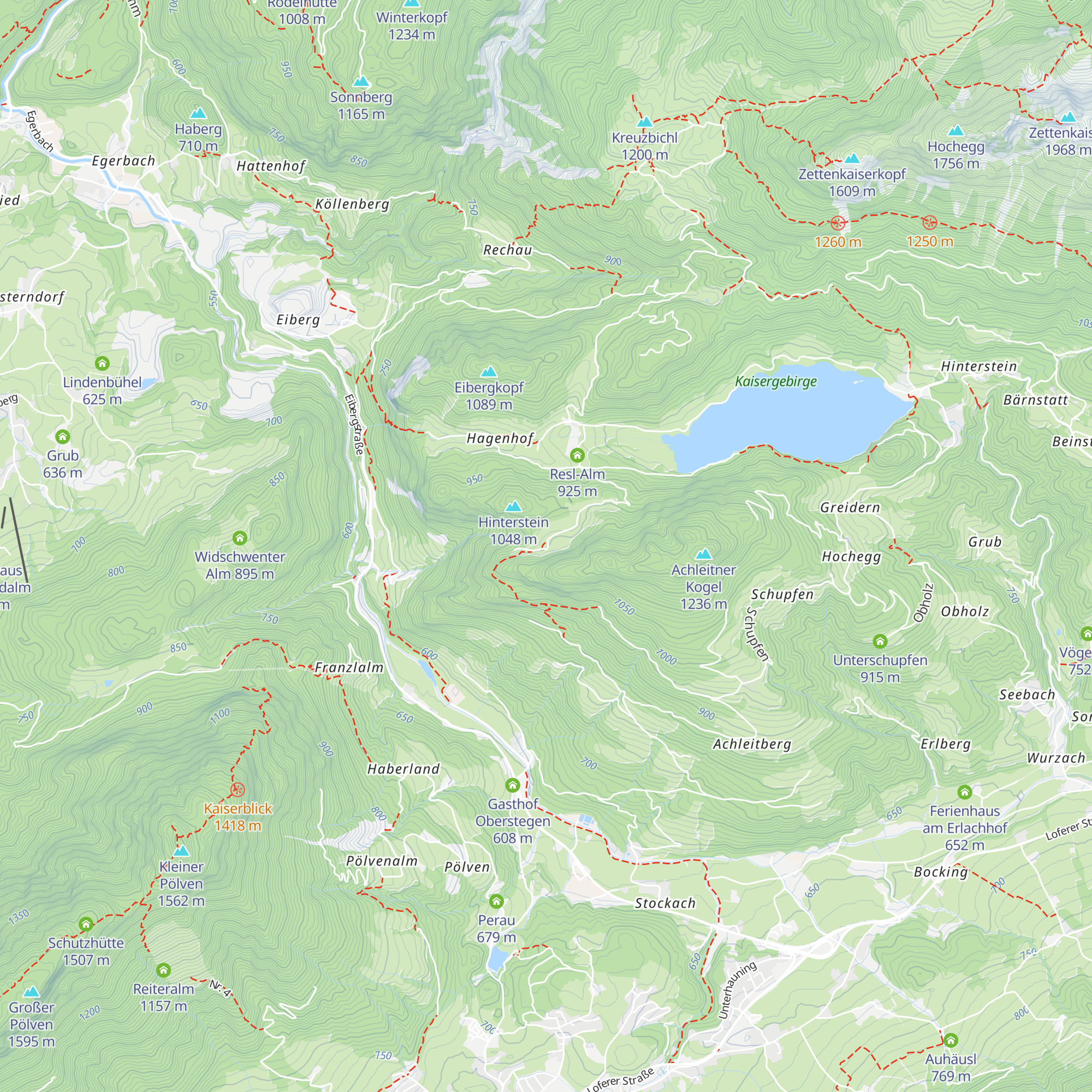 Tischler Alm map