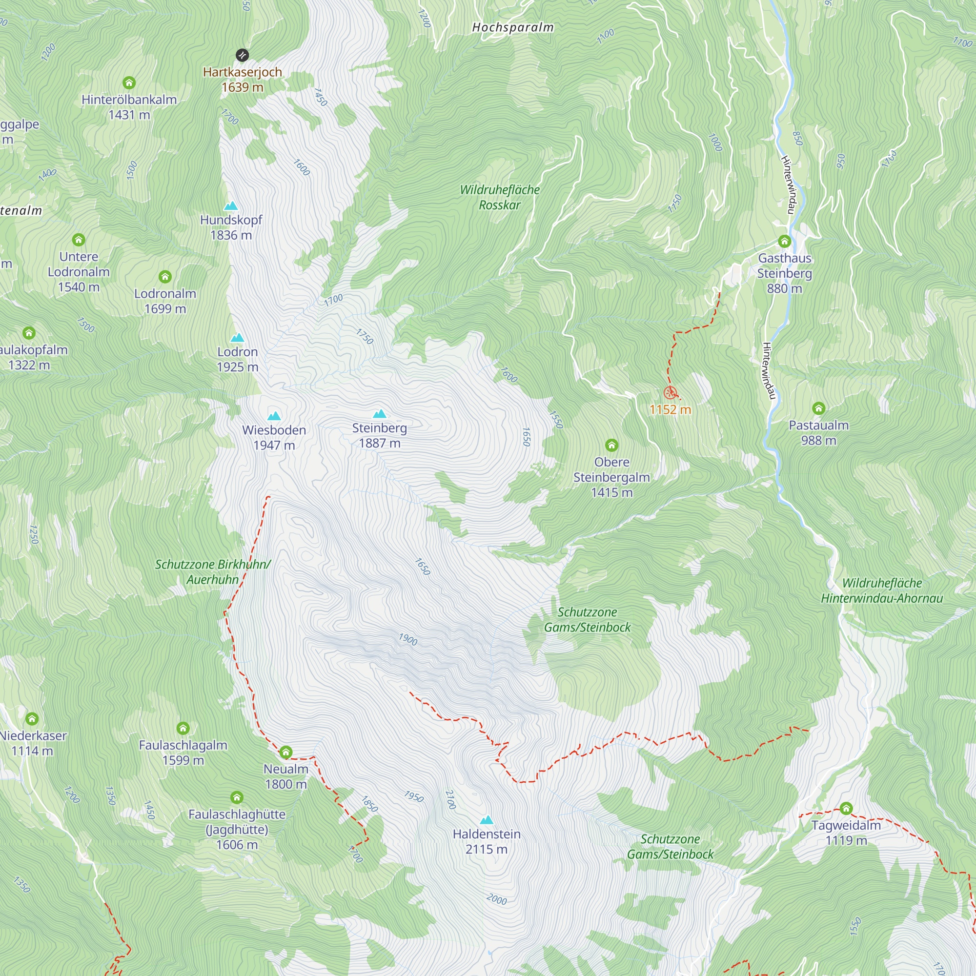 Leitner Hochalm map