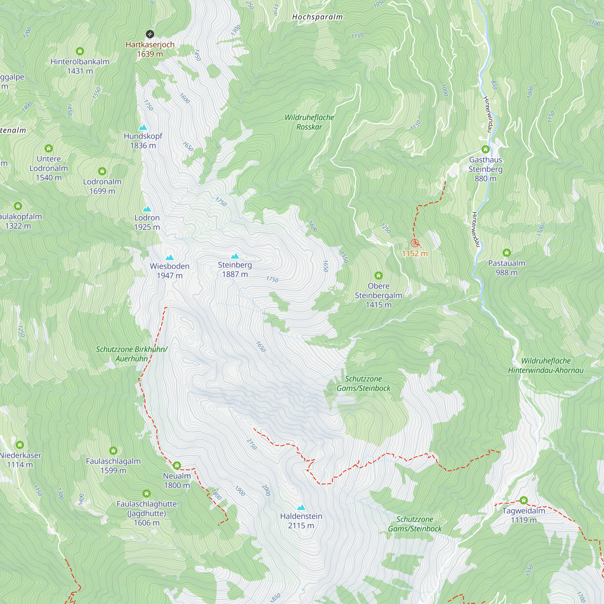 Leitner Hochalm map