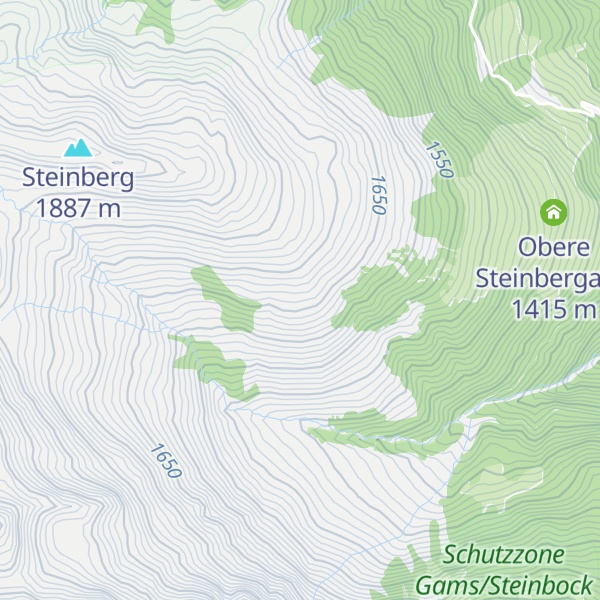 Map of Leitner Hochalm