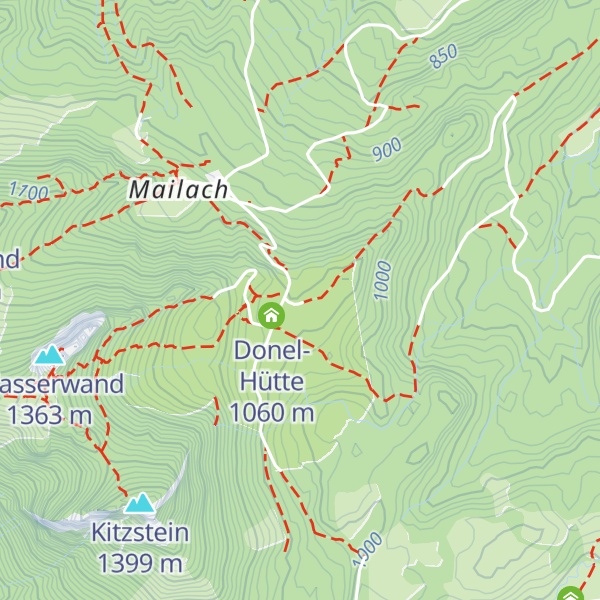 Map of Sigl-Alm