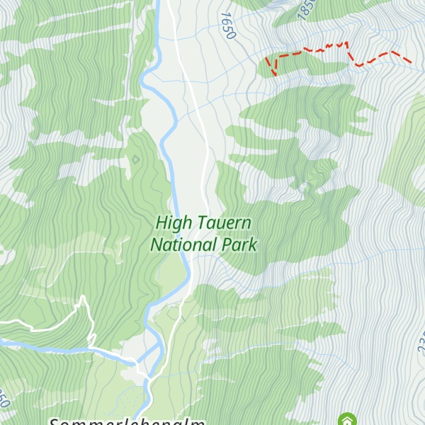 Map of Innerschachenalm