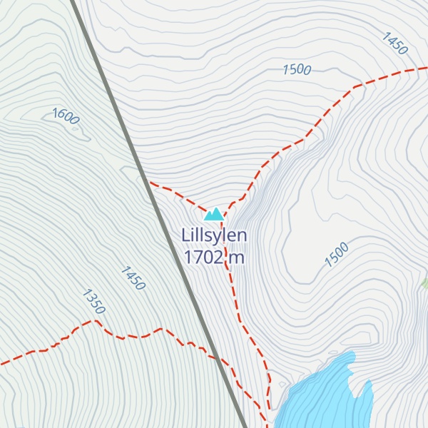 Map of Lillsylen
