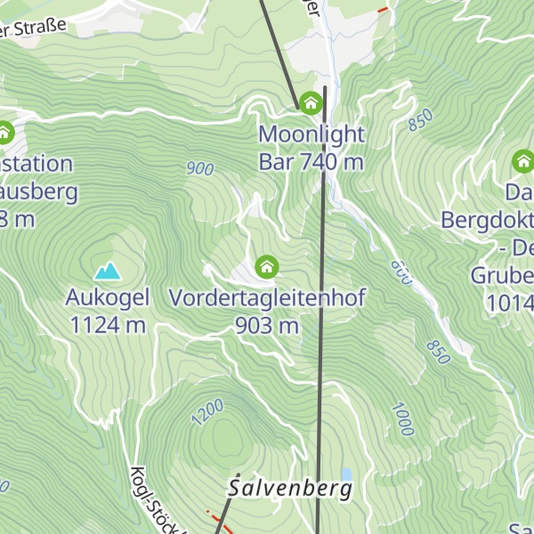 Map of Vordertagleitenhof