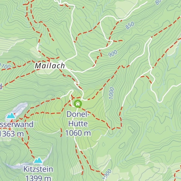 Map of Bleier-Hütte