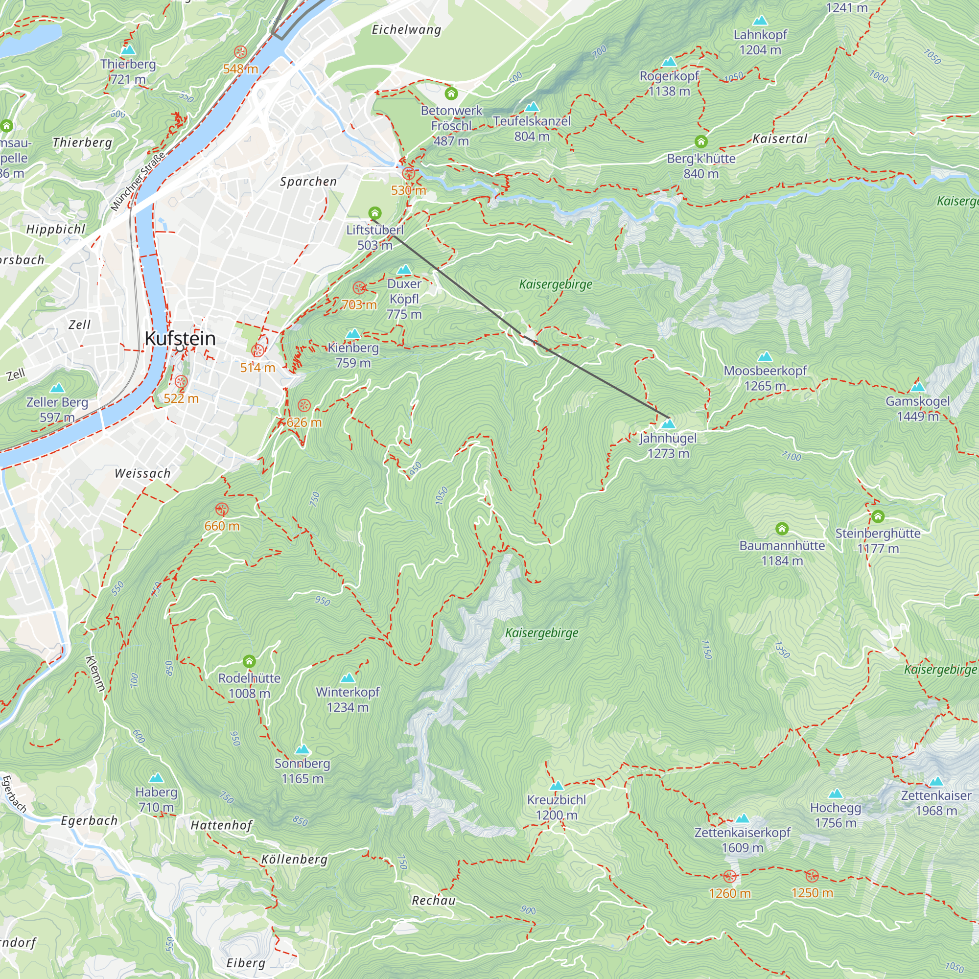 Berghaus Aschenbrenner map