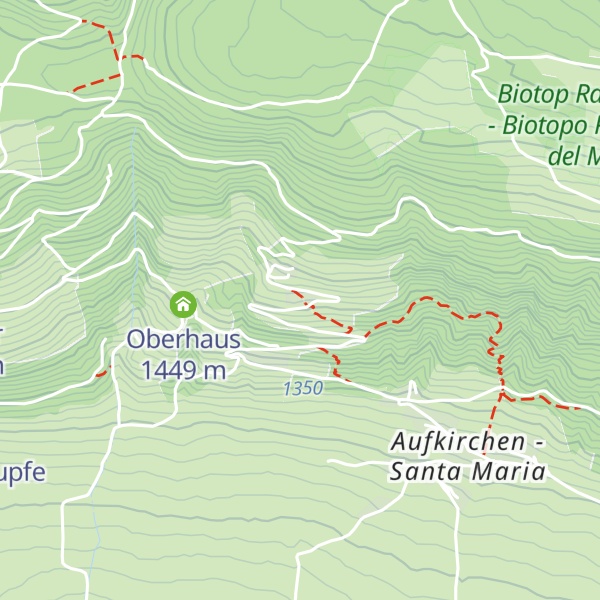 Map of Lanzer Oberhammer