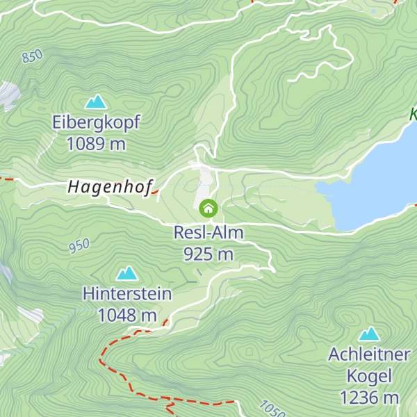 Map of Resl-Alm