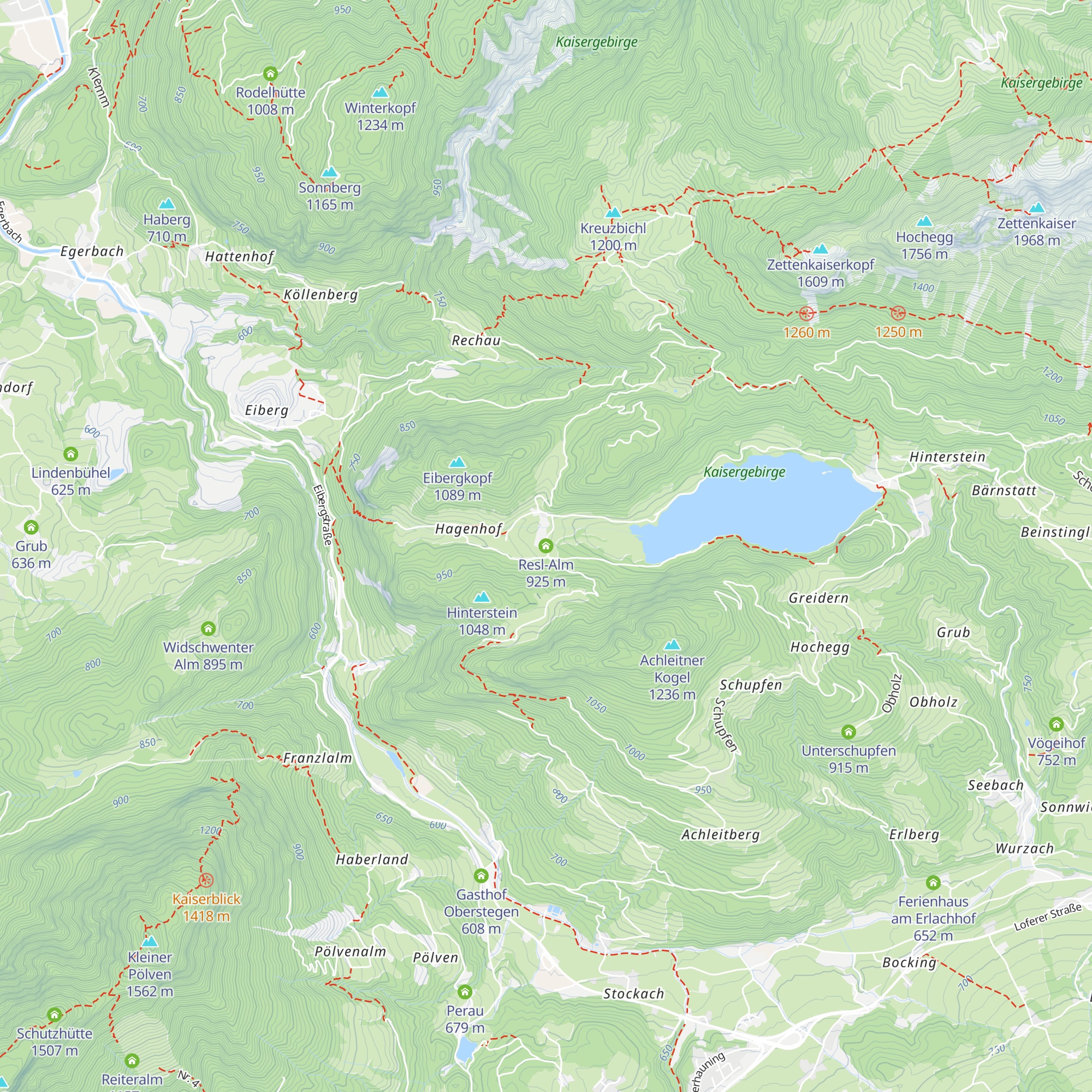 Resl-Alm map