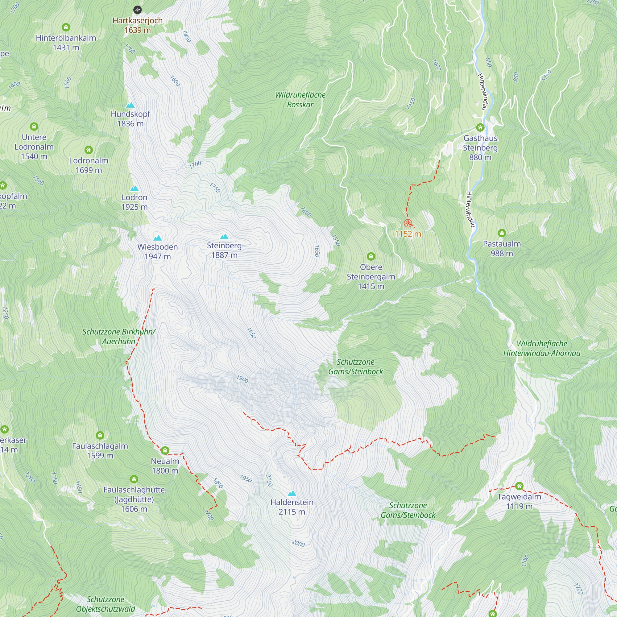 Lärchenberg Niederalm map