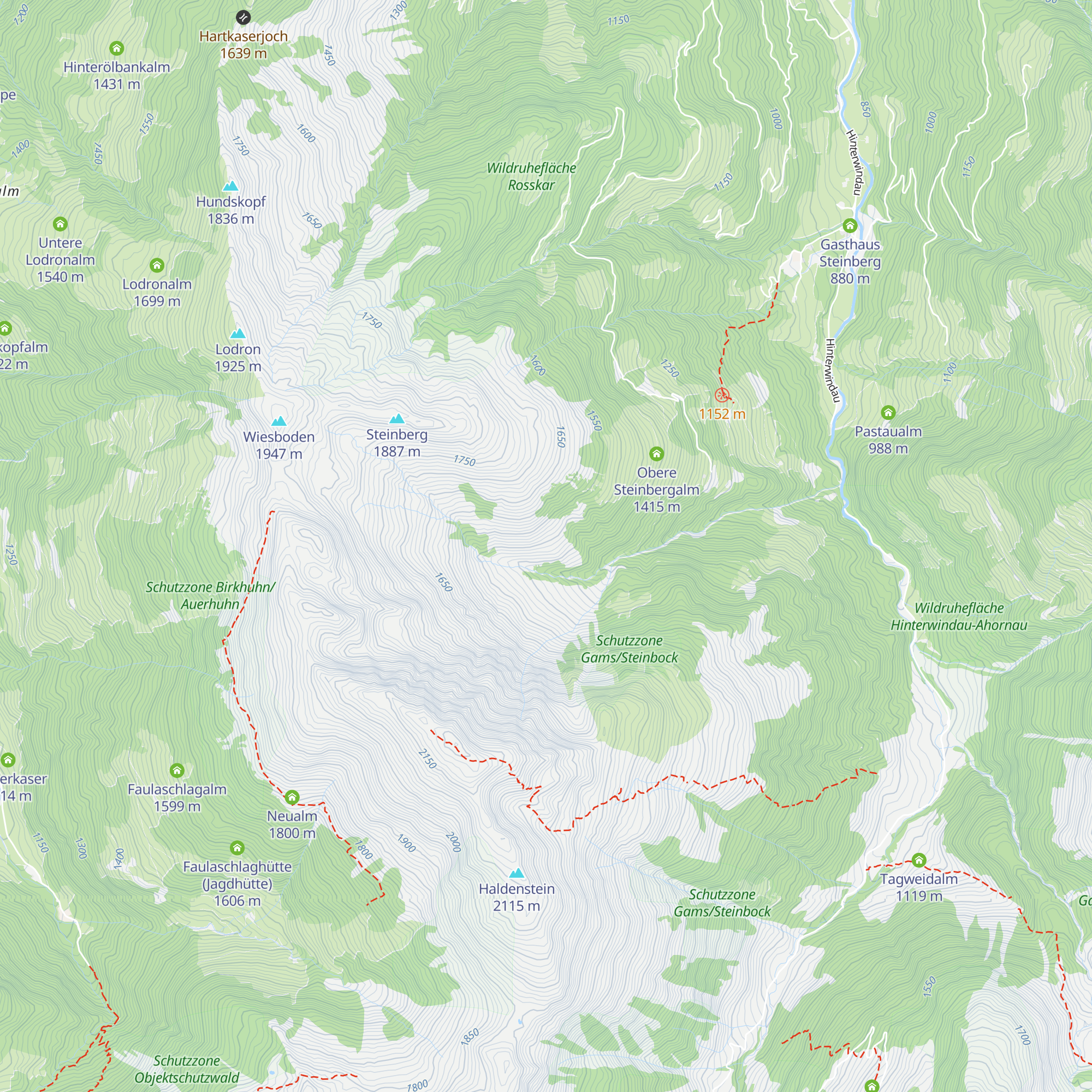 Lärchenberg Niederalm map