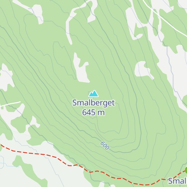 Map of Smalberget