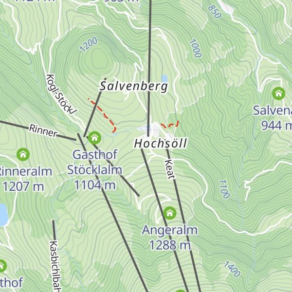 Map of Bergrestaurant Gründlalm