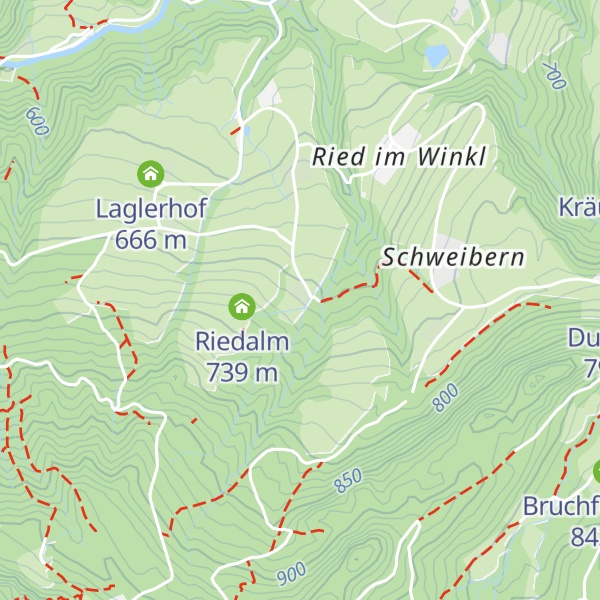 Map of Künstlerhäuschen