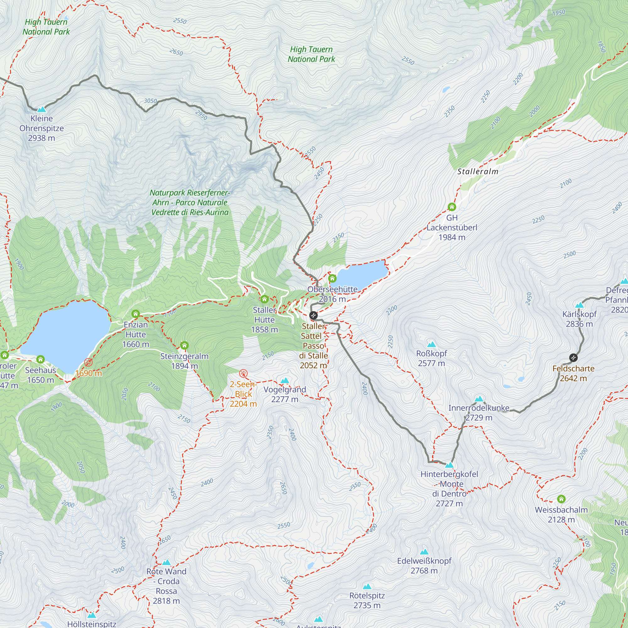 Altes Zollhaus map