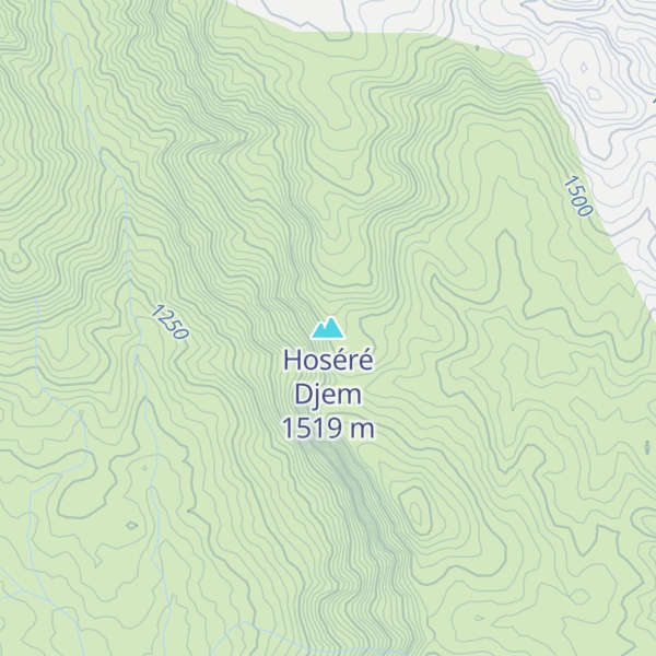 Map of Hoséré Djem