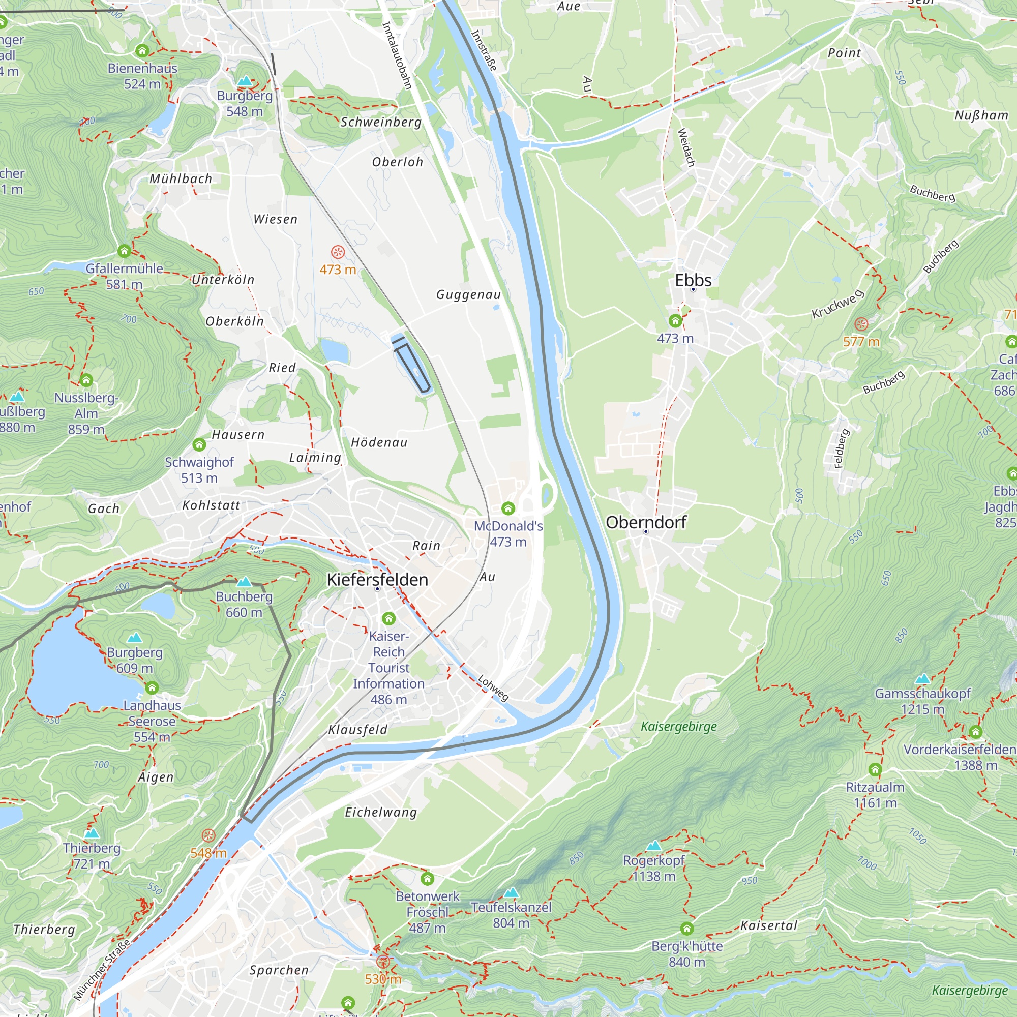 McDonald's map