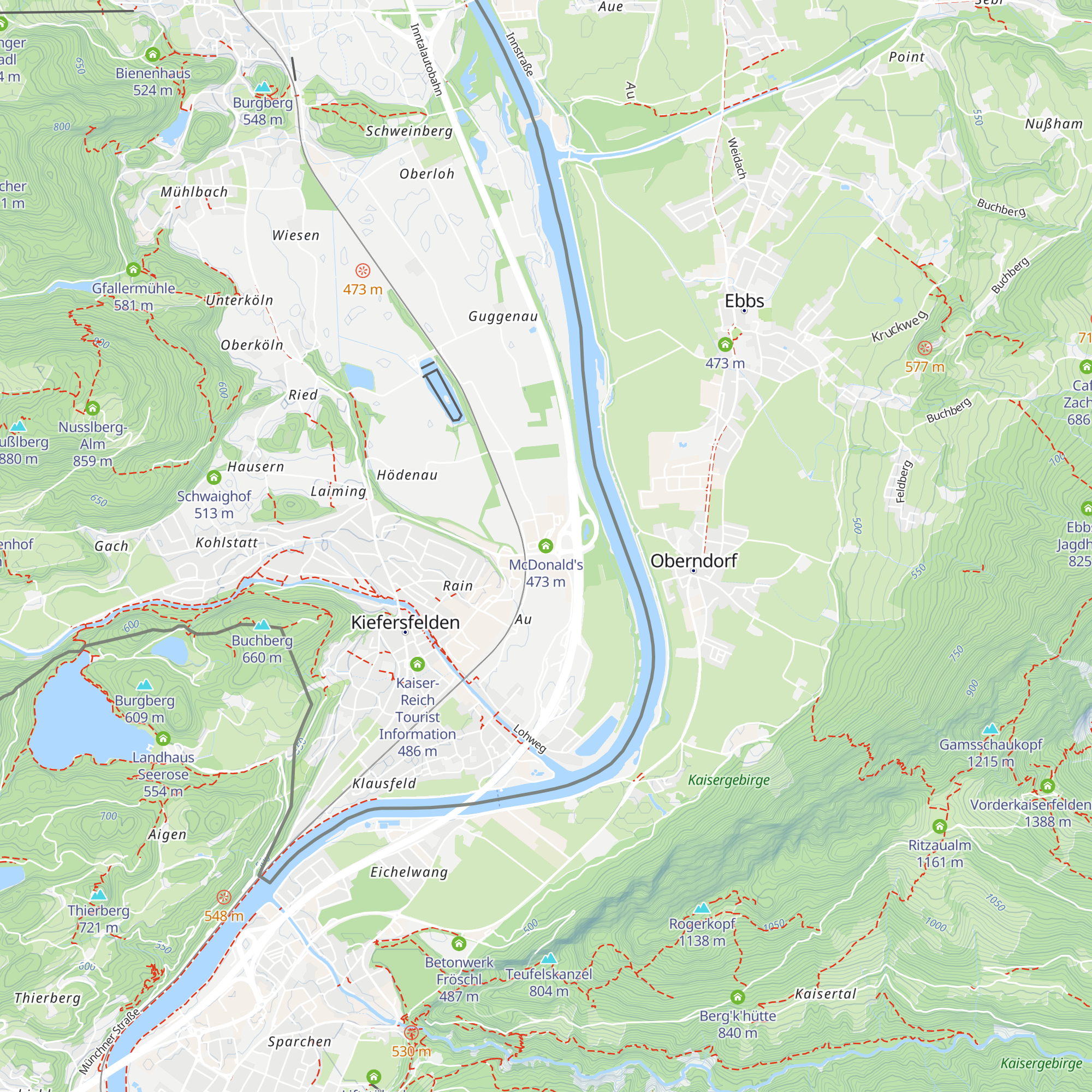 McDonald's map