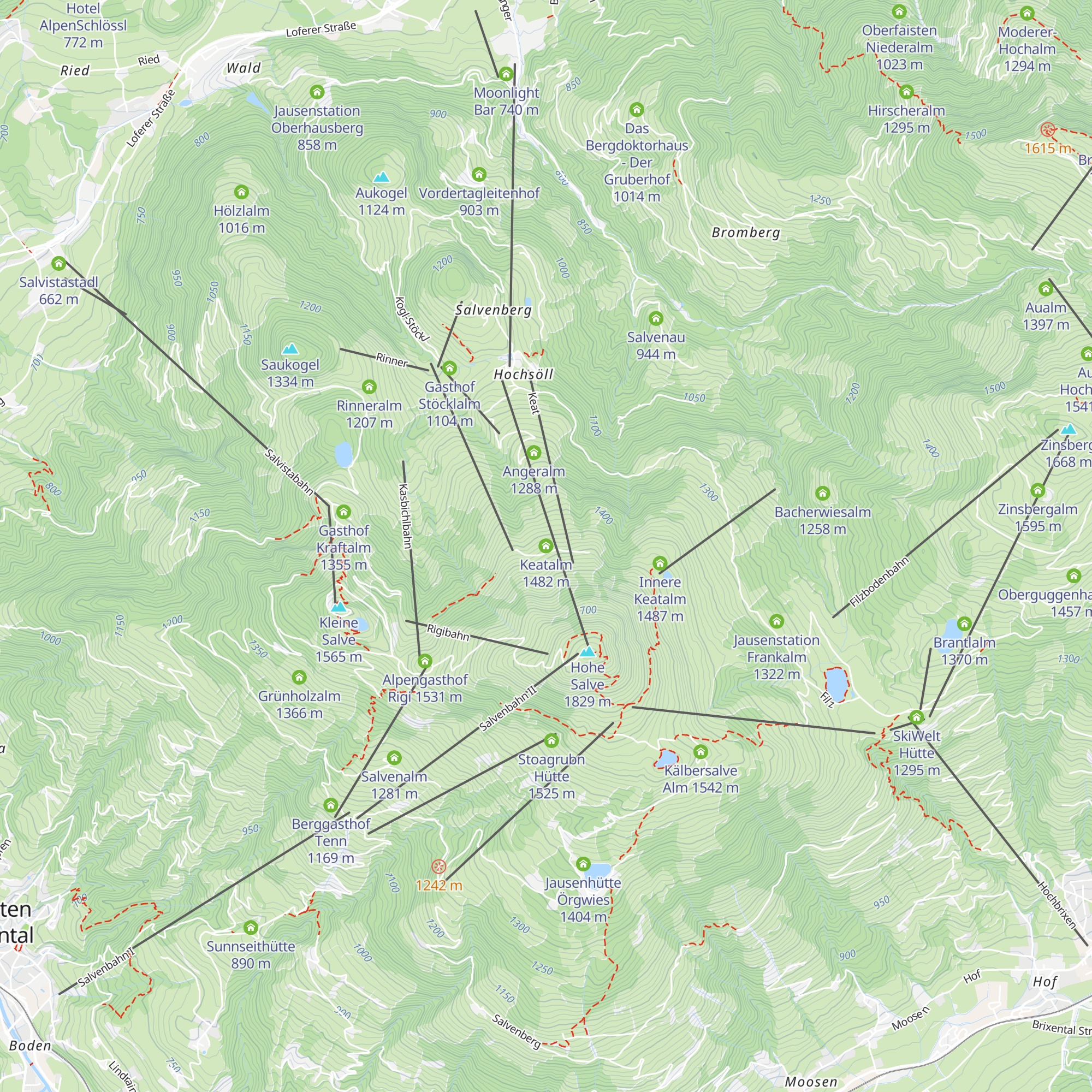 Keatalm map