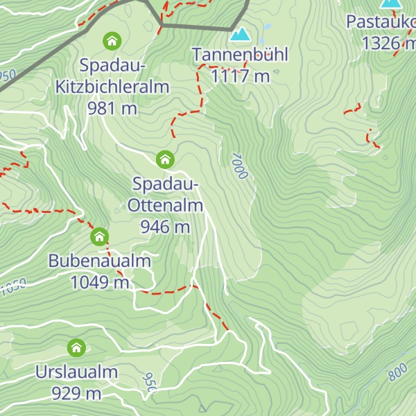 Map of Hintermoar-Alm