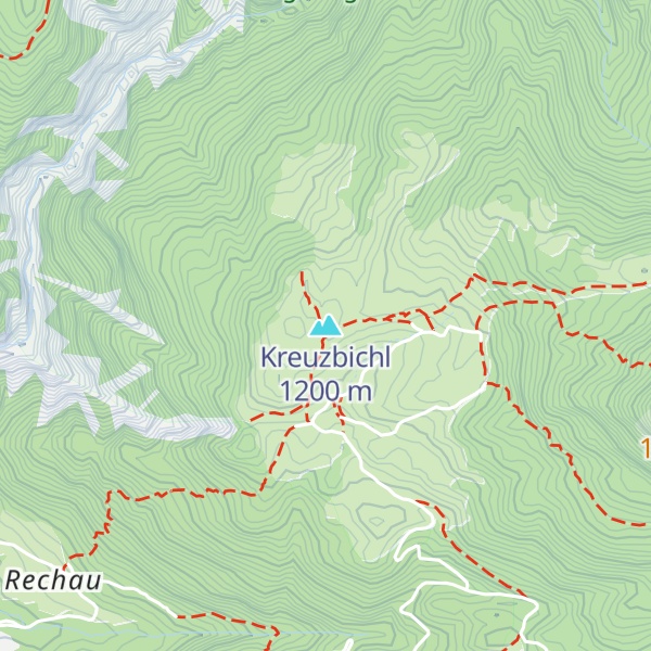 Map of Kreuzbichl