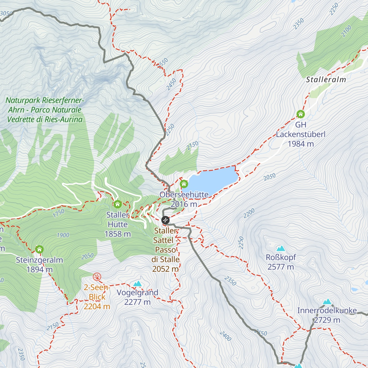 Oberseehütte map