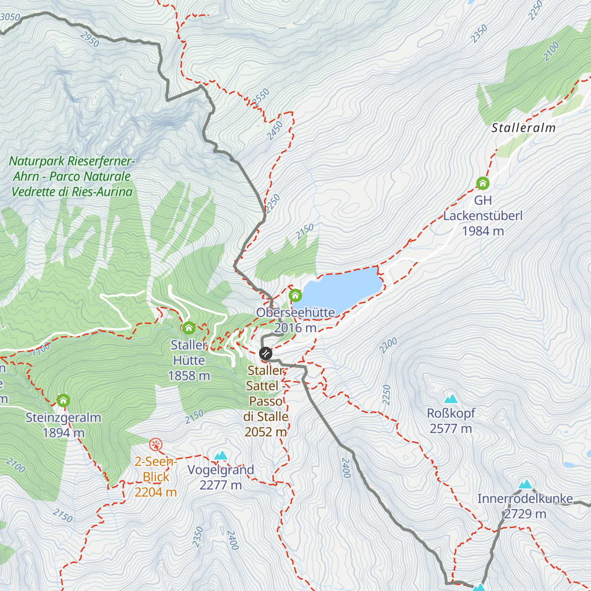 Oberseehütte map