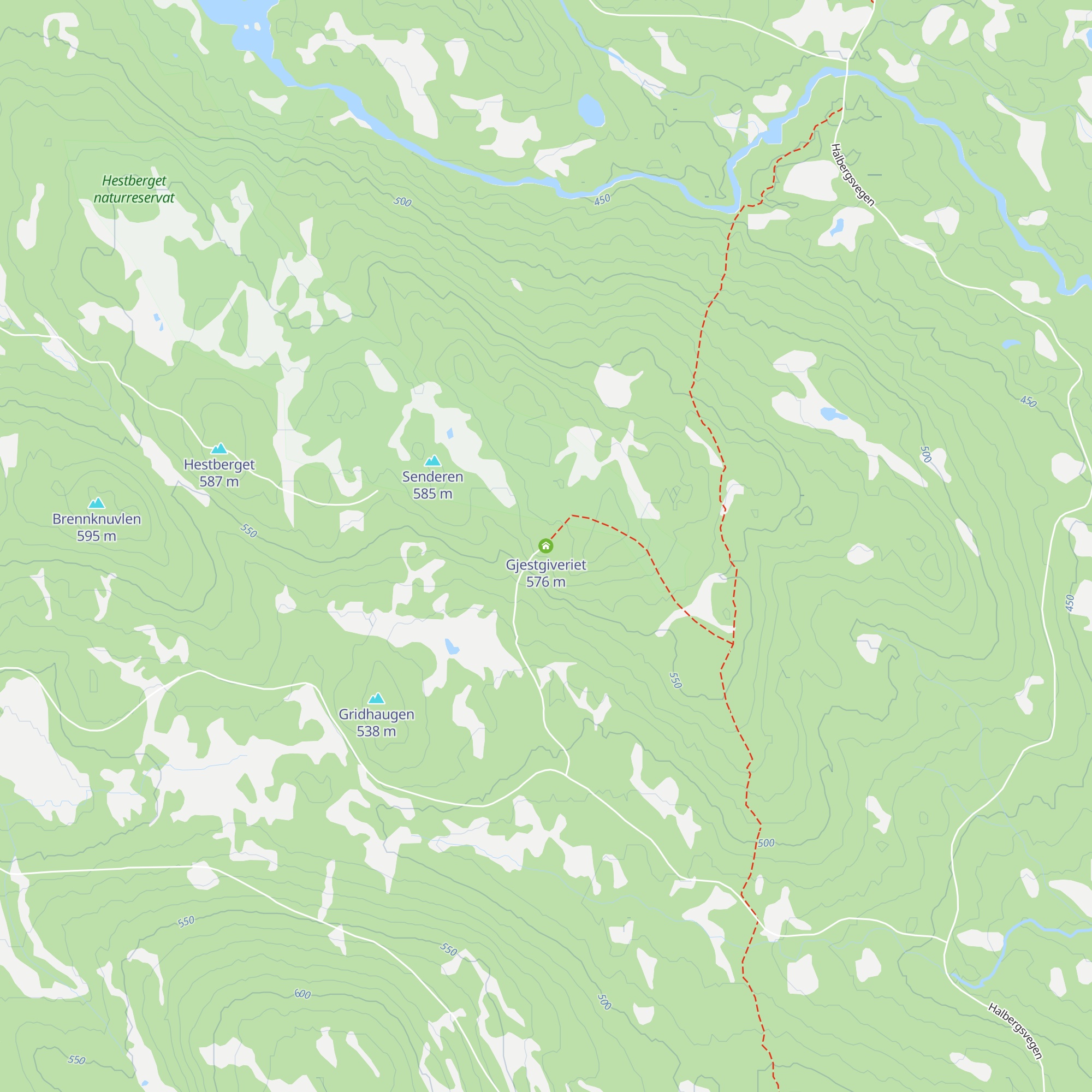 Gjestgiveriet map