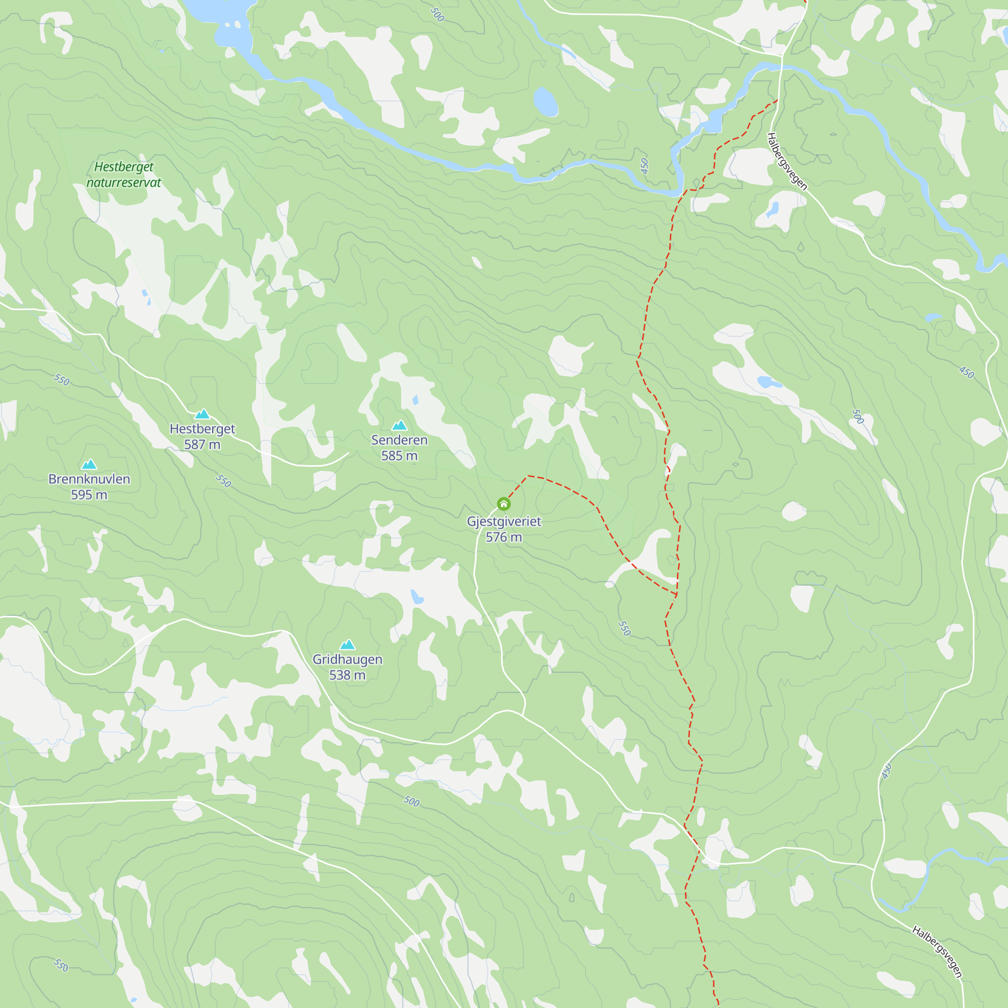 Gjestgiveriet map