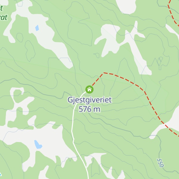 Map of Gjestgiveriet