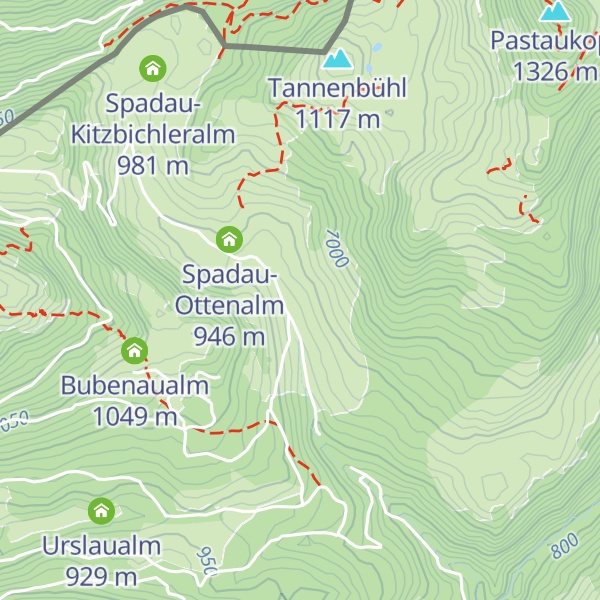 Map of Hintermairalm