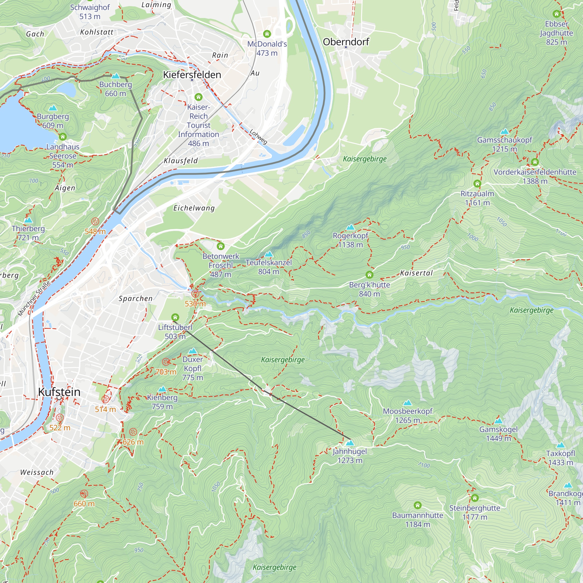 Gasthaus Veitenhof map
